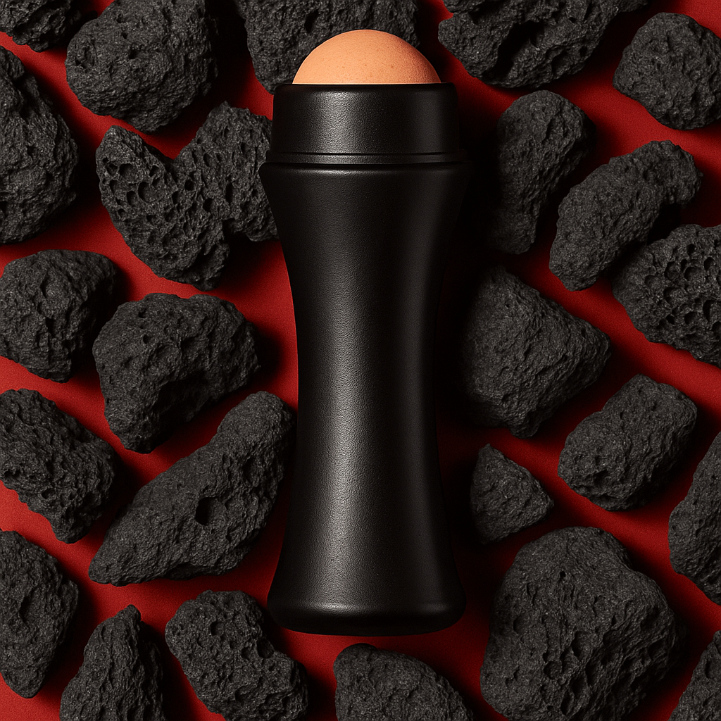 Oil volcanic absorbing roller