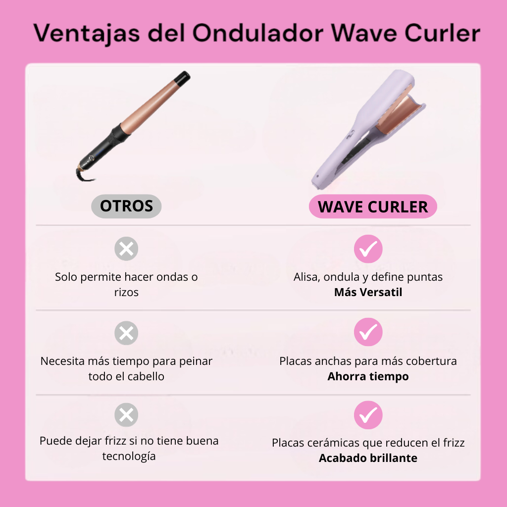 Ondulador de Pelo Wave Curler